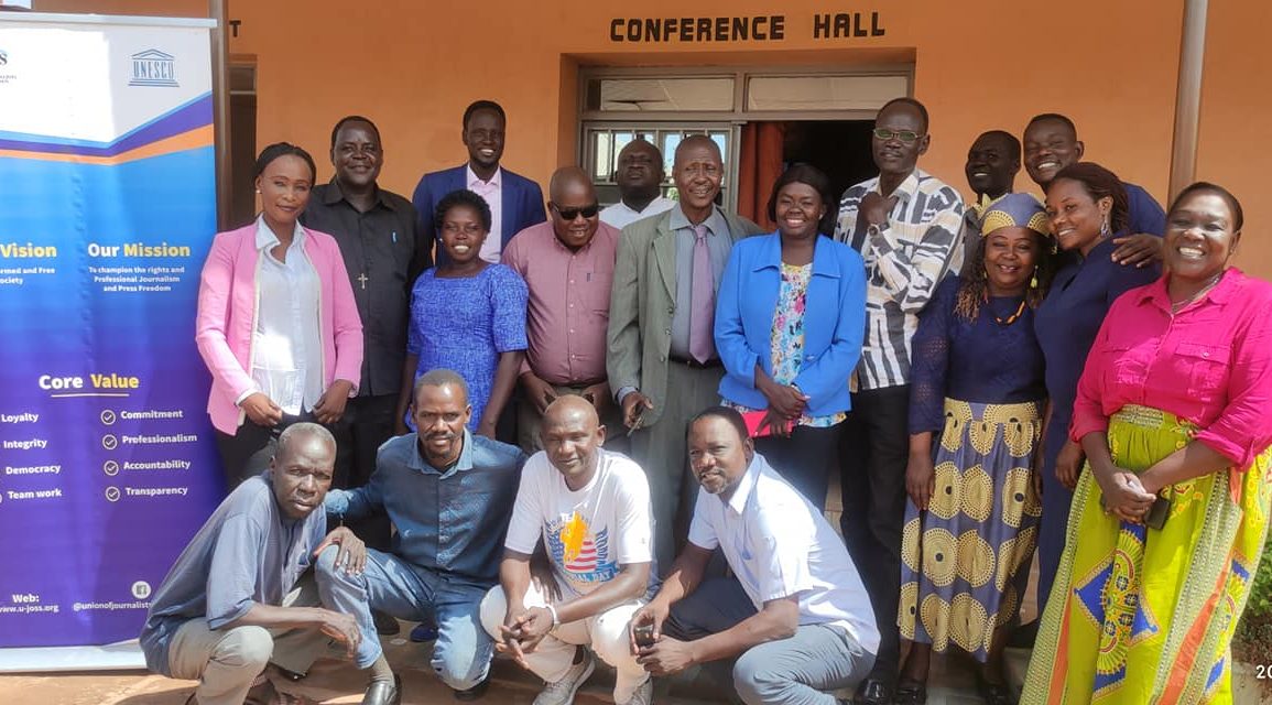 UJOSS trains 25 journalists on constitution making process in Wau